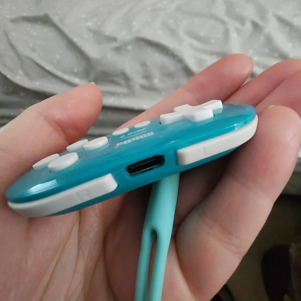 8bitdo Zero 2 Turquoise Game Controller